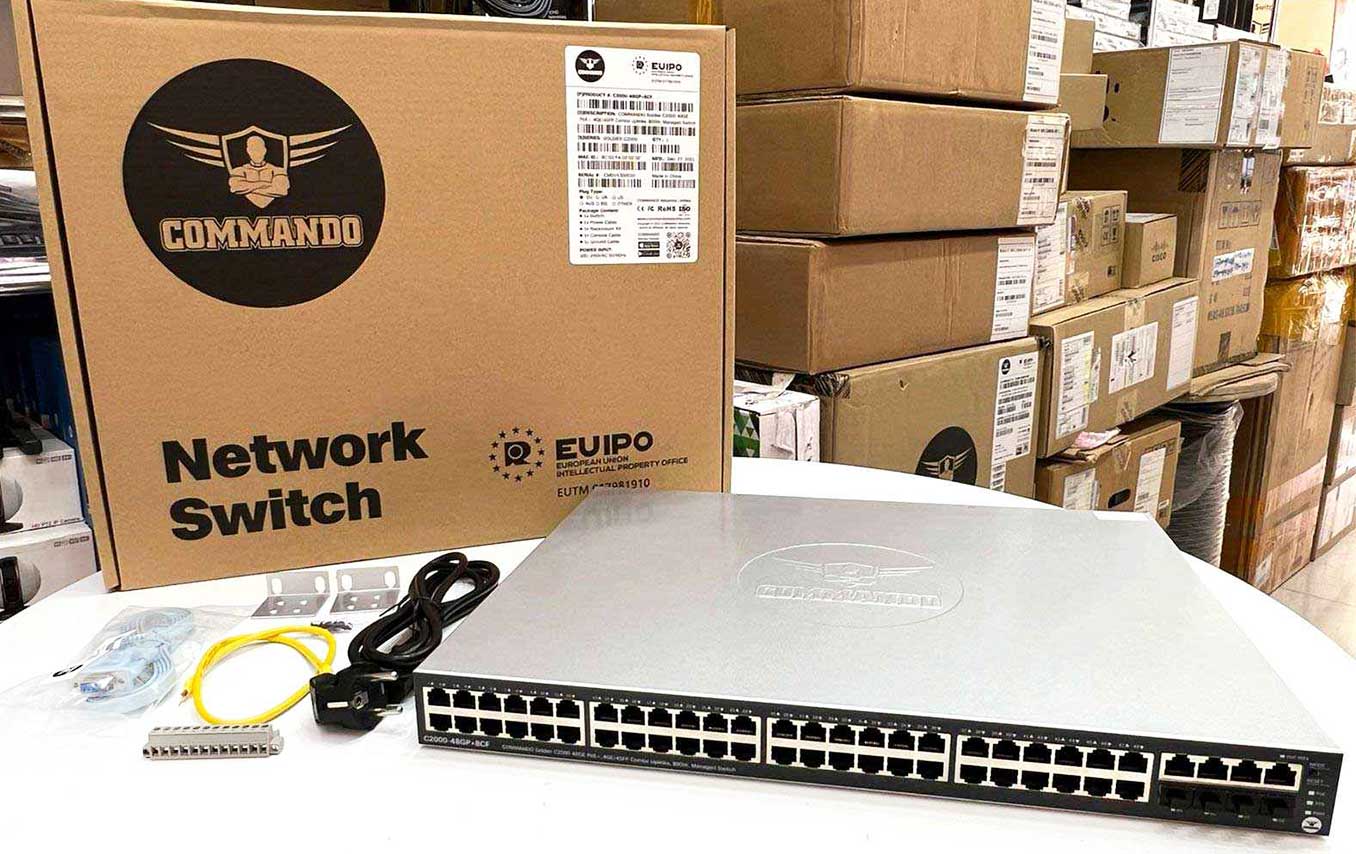 COMMANDO C2000 Series Switches Command Line Interface (CLI)