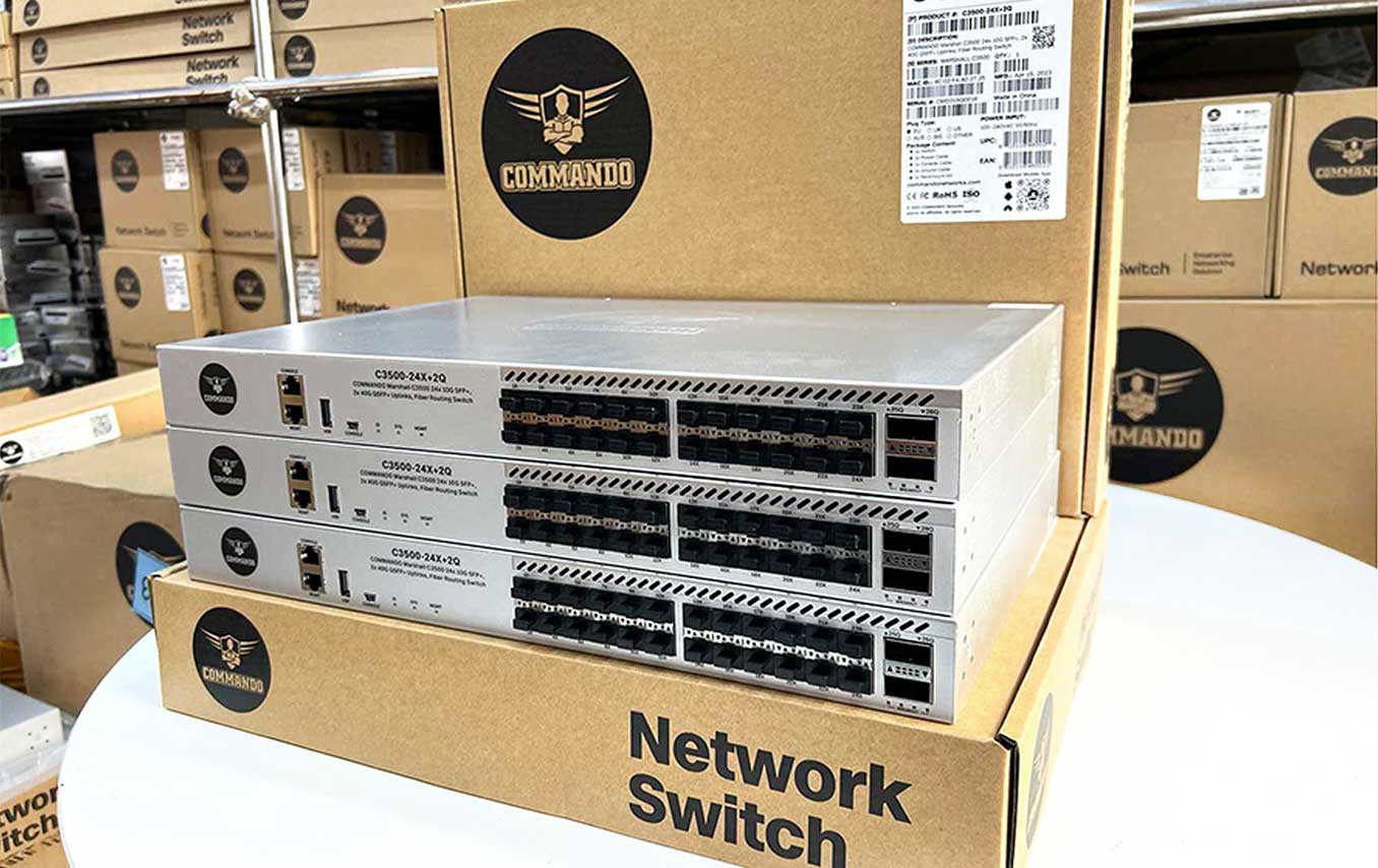 COMMANDO C3500 Series Managed Switches Config Guide